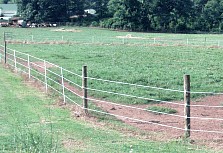 4 strand Super Rope equine fence