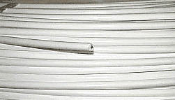 white Supercote wire for a safe horse fence